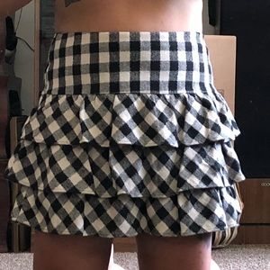 Plaid skirt